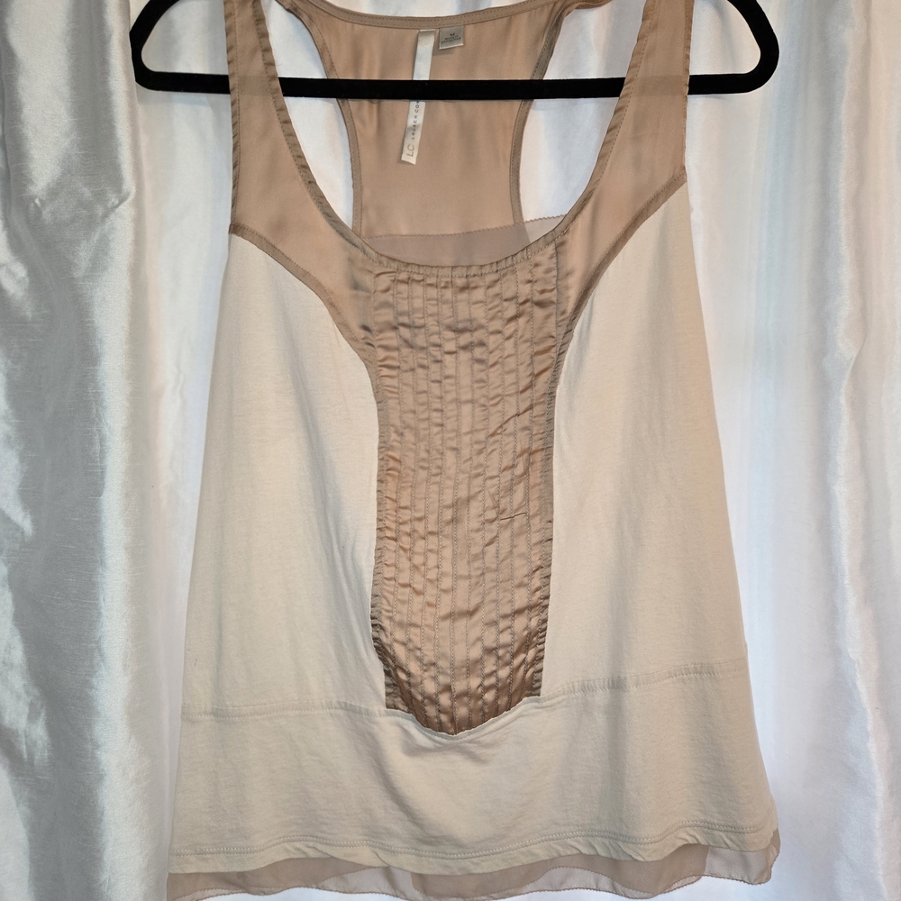 Stylish Beige Tank Top